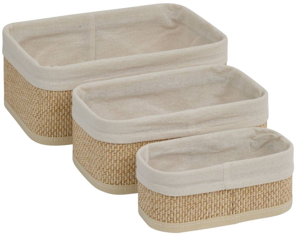 Set van 3 manden 20/25/30 cm STEMY