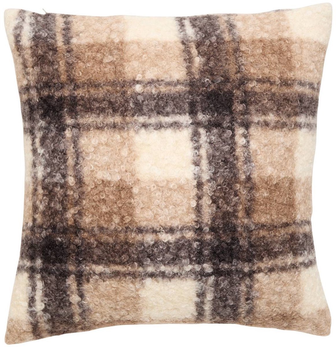Coussin Automne carré 40x40cm beige