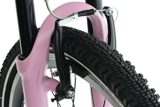 Kands Dragon - Kinderfiets - 24 inch - 21 versnellingen - Shimano - V-brake - 130-165 cm - Roze - Meisje — afbeelding 3
