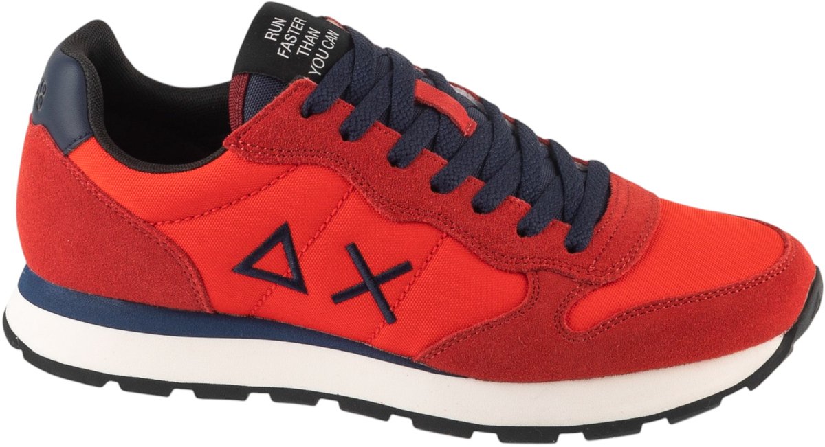 SUN68 Tom Solid, Mannen, Rood, Sneakers, maat: 42