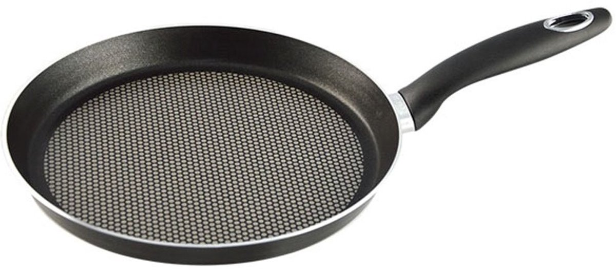 Omgoods - Professionele Crepiere met een Diameter van 23 cm, Zwart
