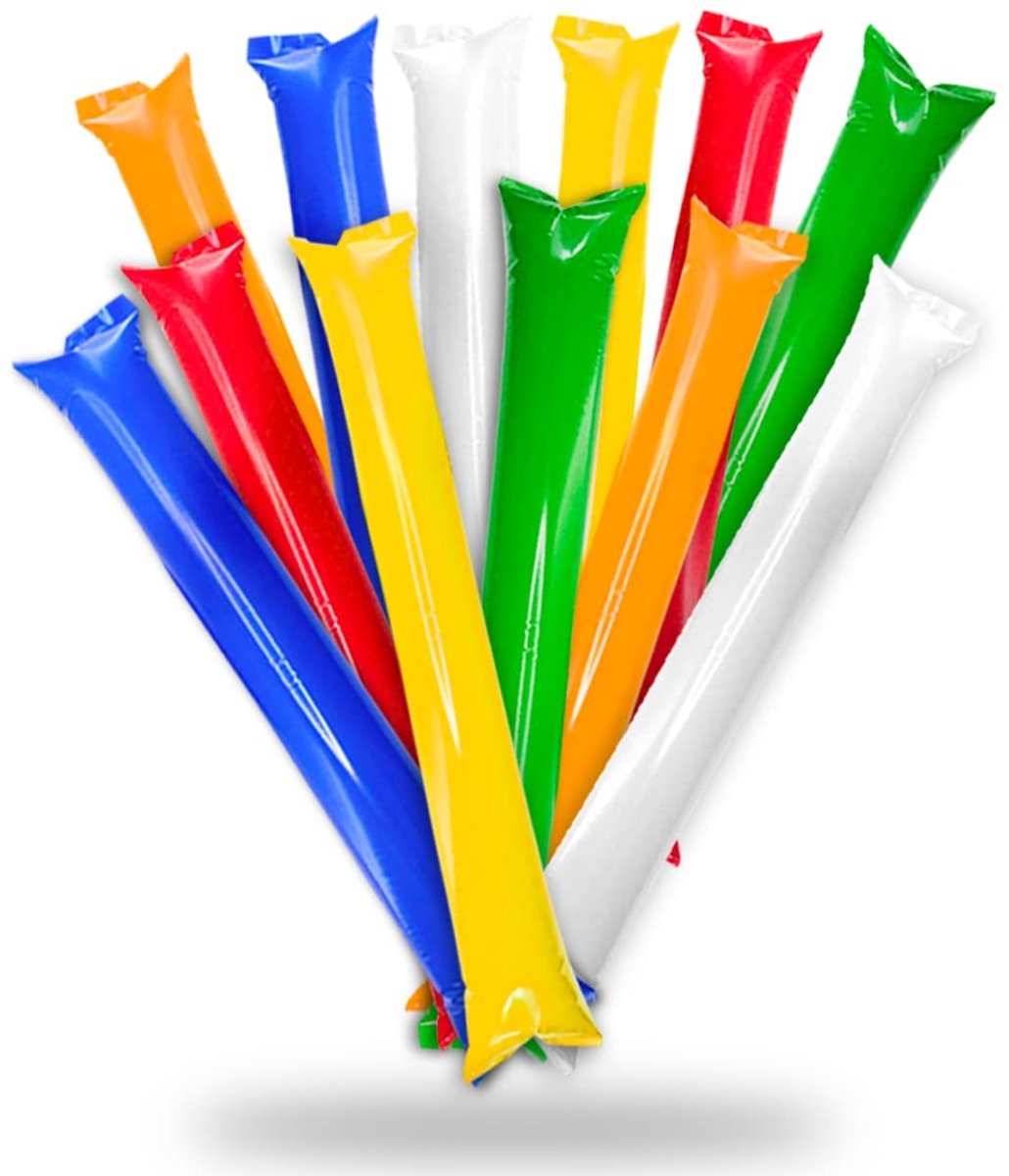 Omgoods - 30 Paar Inflatable Cheer Sticks voor Evenementen en Feesten