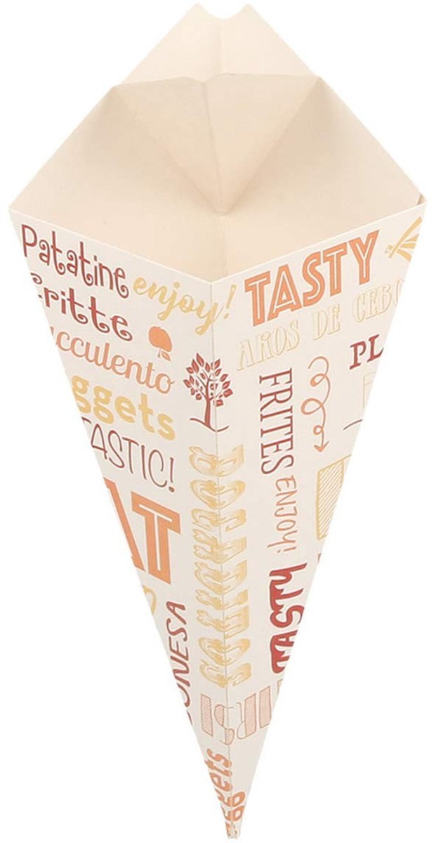 Omgoods - 2-in-1 Bakje met Tab voor Koud Voedsel en Sauzen, 100g, 200 Stuks