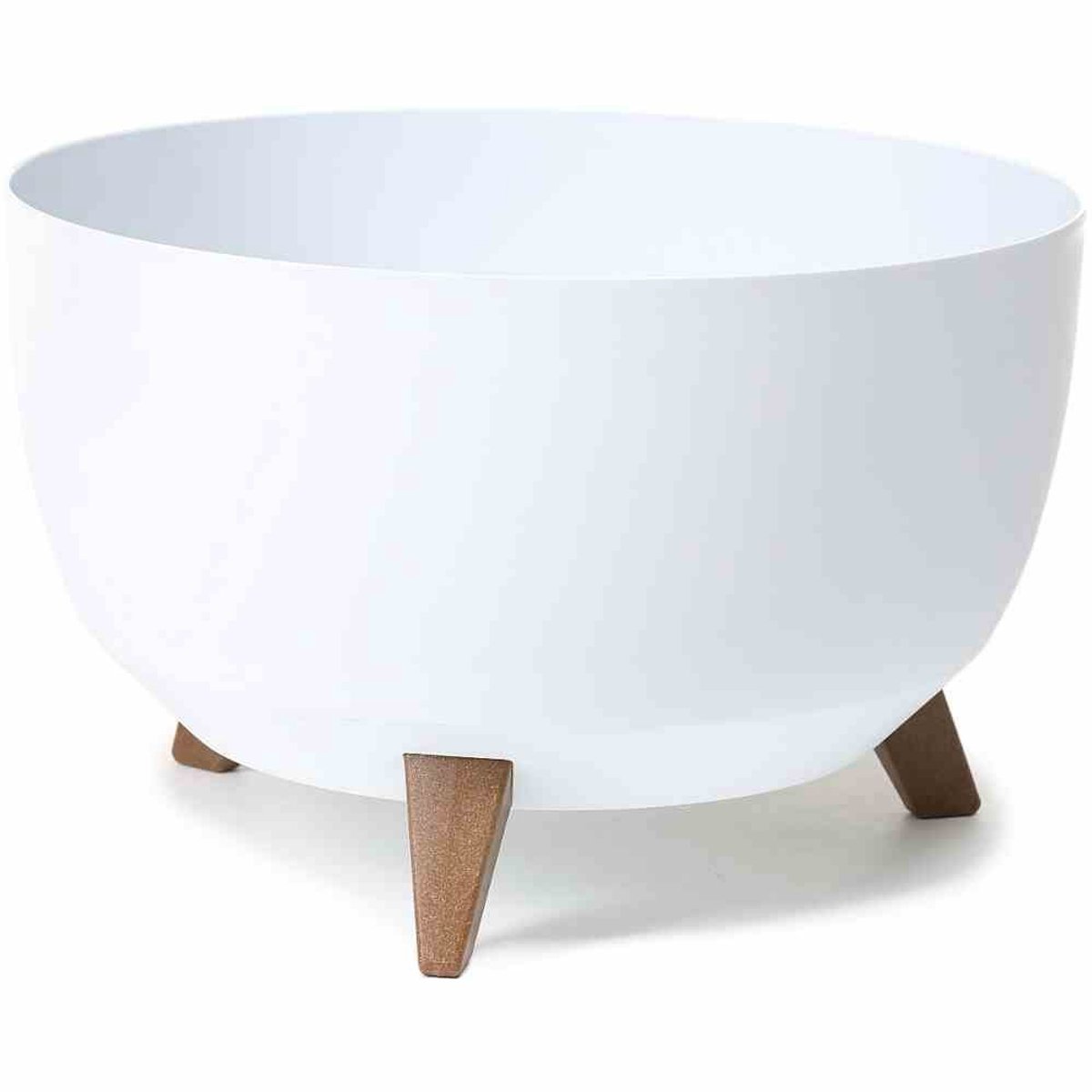 Omgoods - Witte Plastic Plant Pot voor Buiten