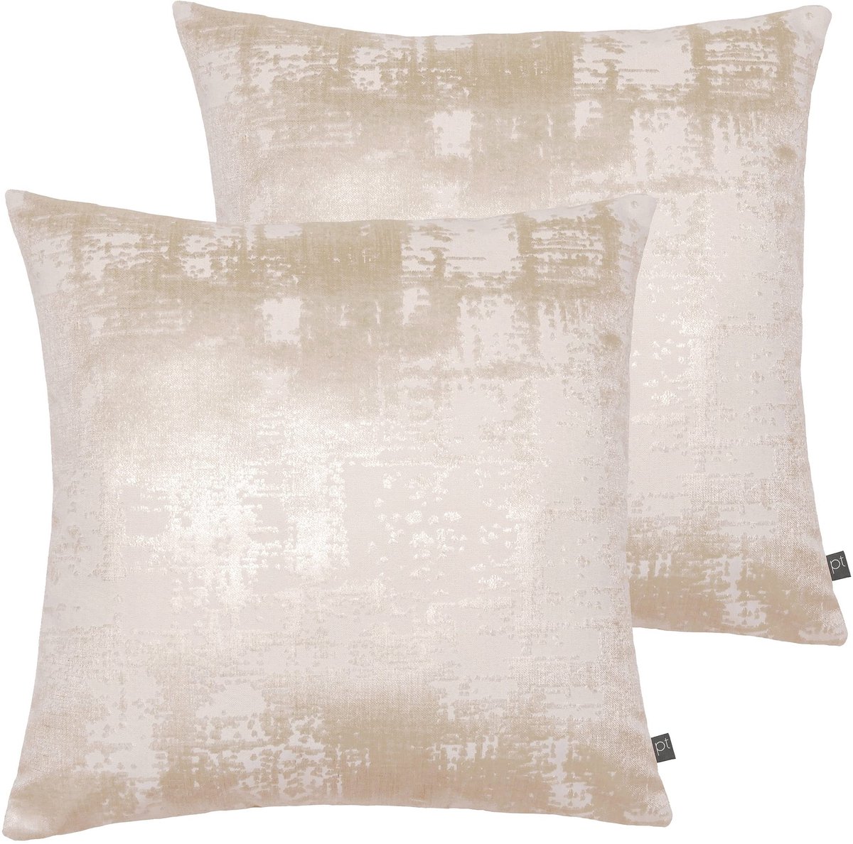Omgoods - Luxe Velvet Kussen Opal 50x50 cm - Set van 2