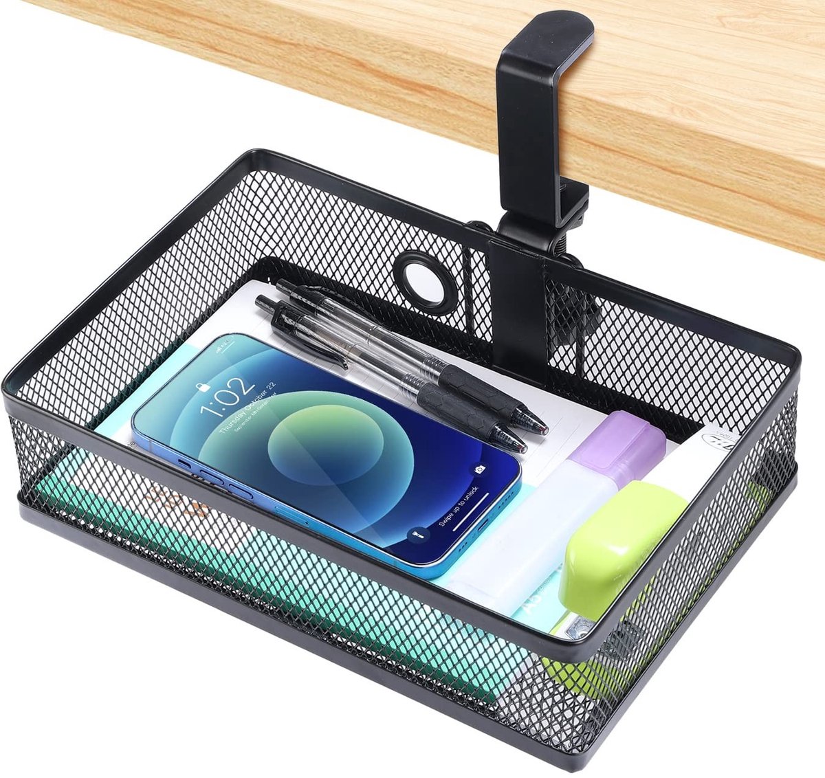 Omgoods - Onder Desk Organiser met Klembevestiging