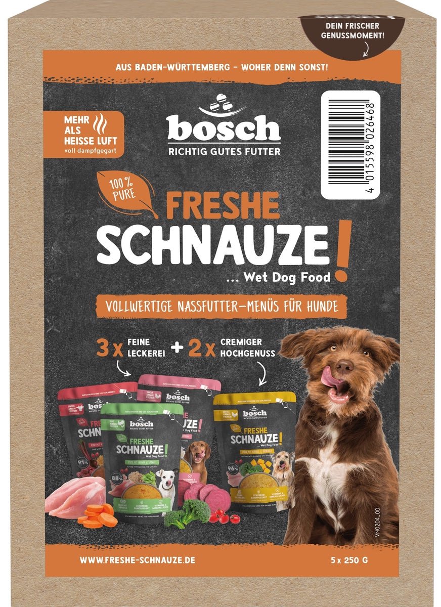 Bosch bosch Freshe Schnauze - Aktionspaket Nassfutter | 5x250g