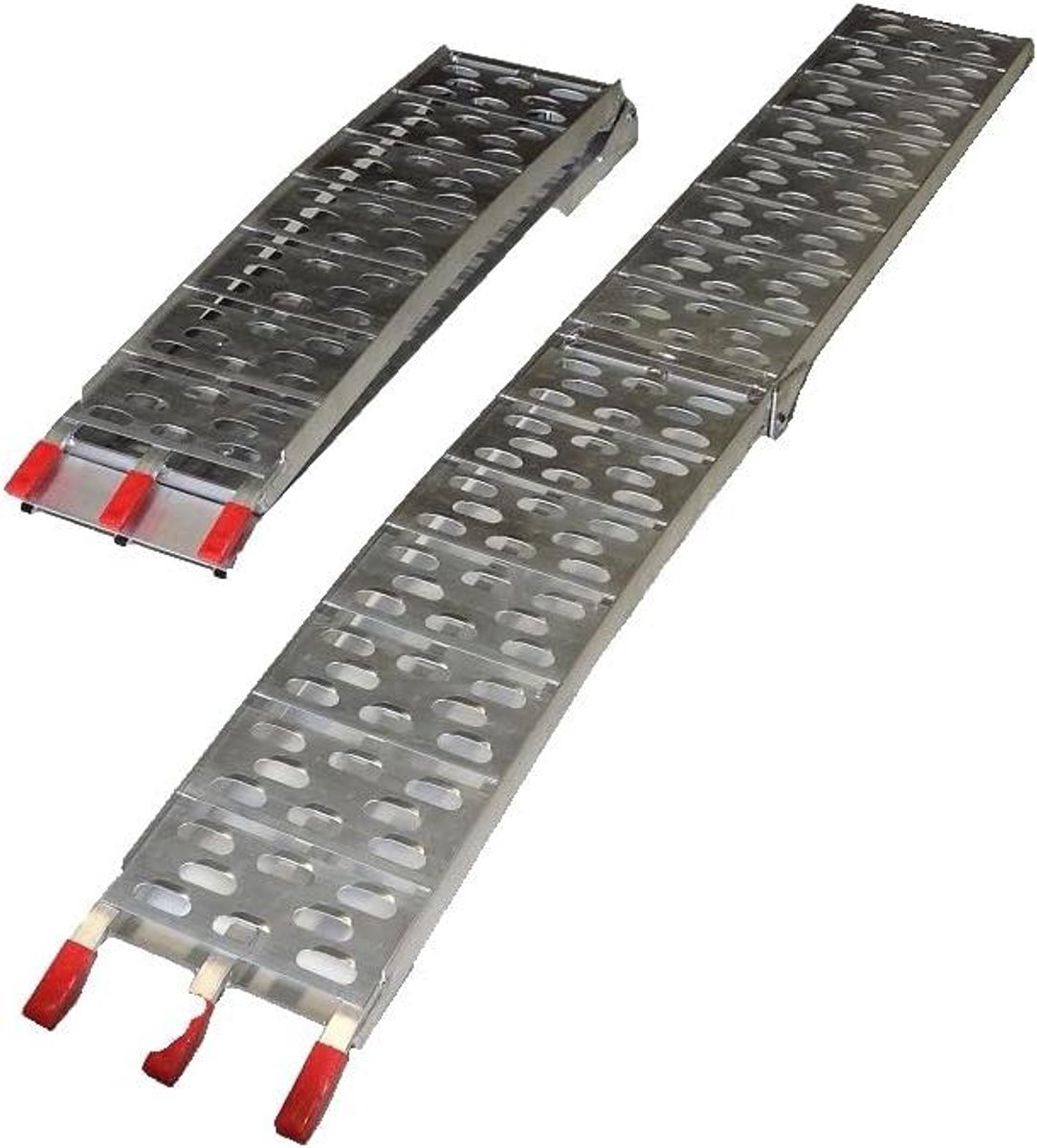 Opvouwbare Oprijplaat - Aluminium Laadplank - Voertuigen Laden - Inklapbaar Ontwerp - 340 kg - Aluminium