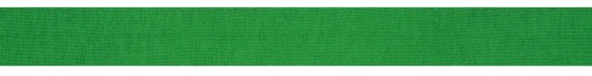 Oaki Doki Jersey Tricot Biaisband 20mm – 3 Meter – Kleur 450 Groen – Elastisch Afwerkband voor Naaiprojecten