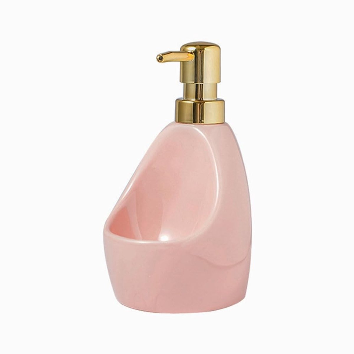 Omgoods - Keramische Zeepdispenser met Pomp voor Badkamer en Keuken