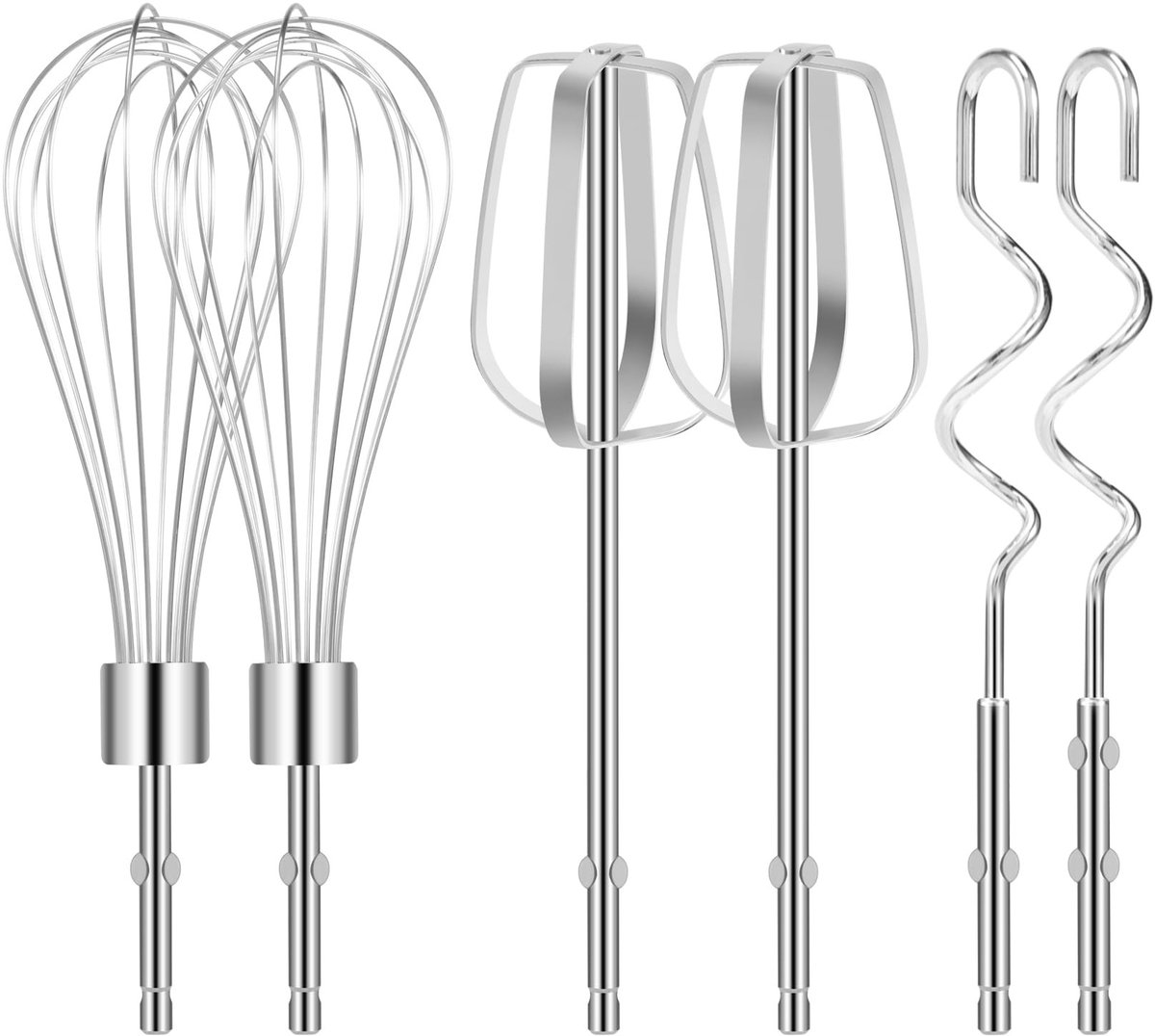 Omgoods - Set van 6 Accessoires voor Elektrische Mixer