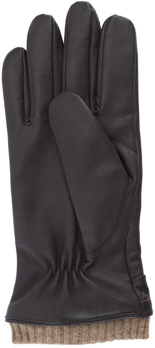 Omgoods - Leren Handschoenen voor Mannen met Wol Voering
