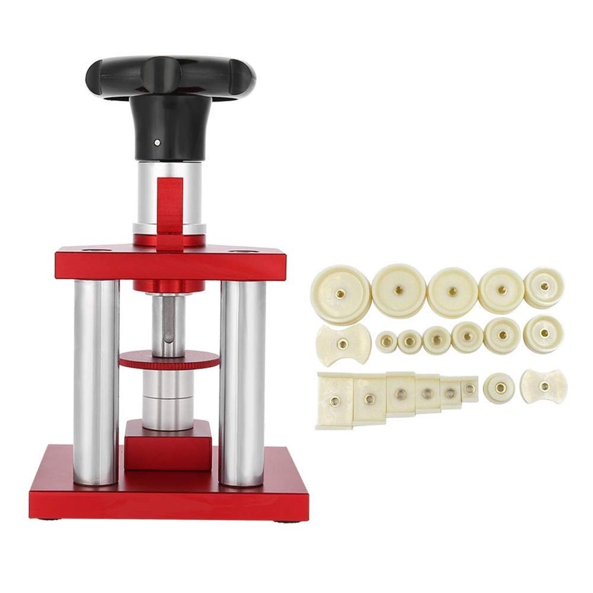 Omgoods - Horloge Reparatie Gereedschap met 20 Druk Dies