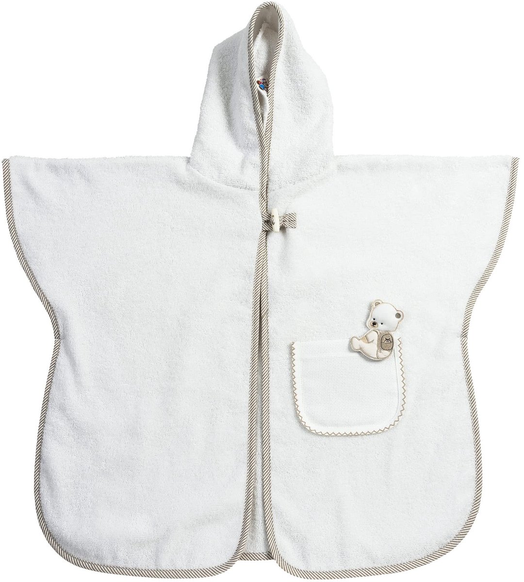 Omgoods - Bad Poncho voor Kinderen tot 2 Jaar met Kap