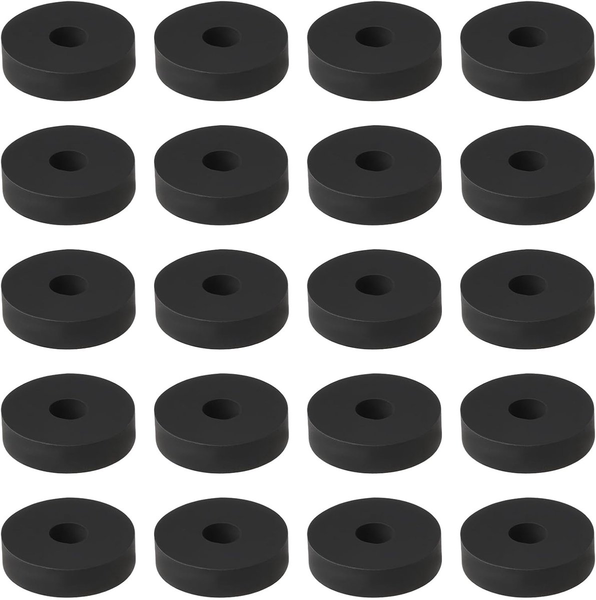 SnelShoppen - 20 Stuks Wastafel Kraan Pakking Warm en Koud 15.8x4.65mm Geschikt voor 3/8 Inch BSP Draad Afdichting