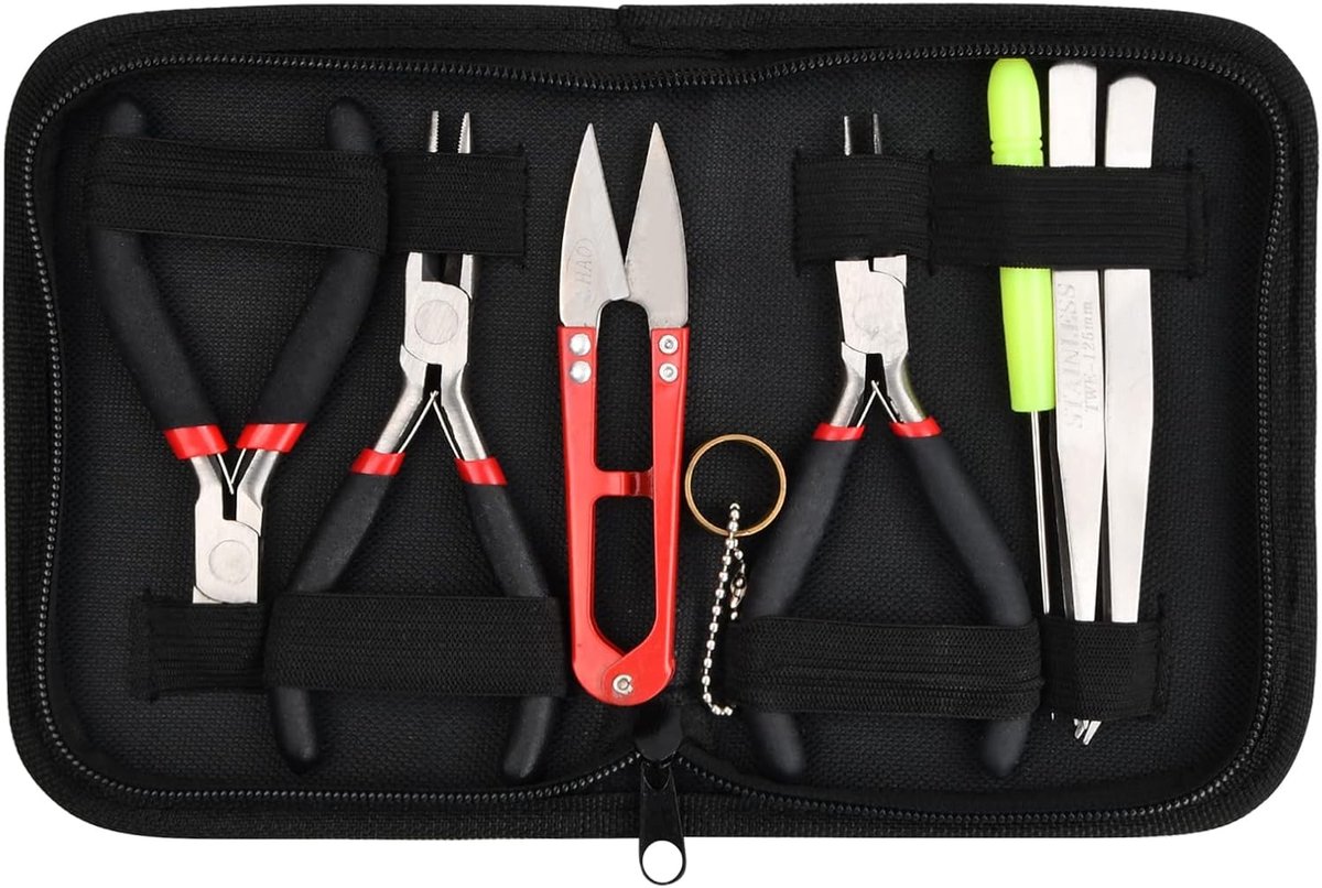 Sieraden Tangenset 8 Stuks - Professionele Gereedschappen - Voor Beginners - Perfect voor Sieraden Maken - ShopVlot