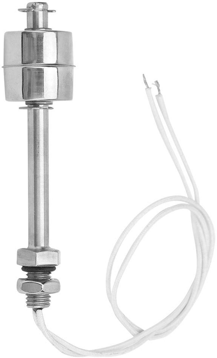 DEWIN Liquid Level Sensor, 0~220V Stainless Steel Liquid Water Level Sensor Float Switch for Pool Can, 100mm - ShopVlot