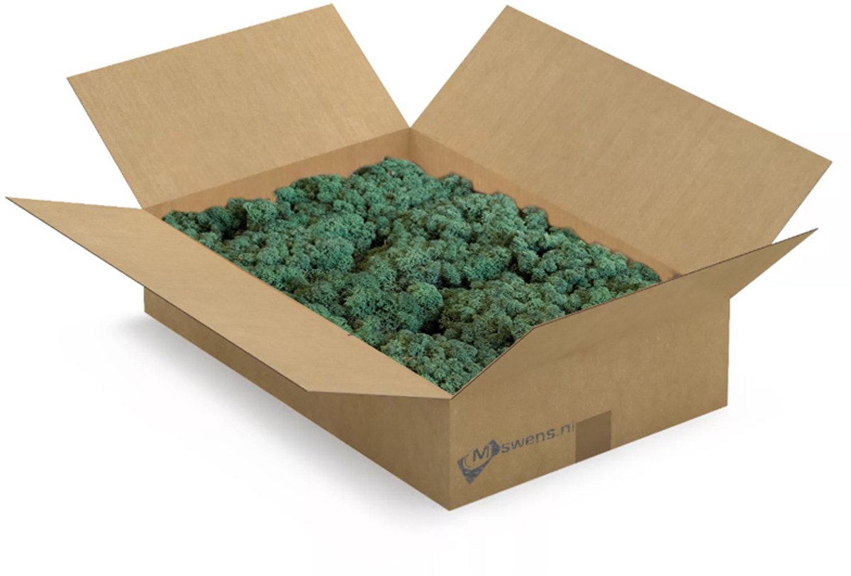 Moswens Rendiermos - 1,5 KG - Doos L - 0,20 m² - Forest
