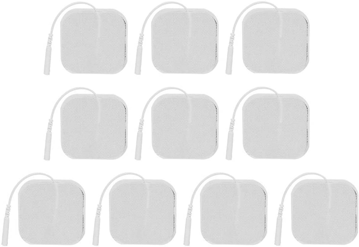 Zelfklevende elektroden voor massage-instrumenten 2,5 mm socket 10-pack
