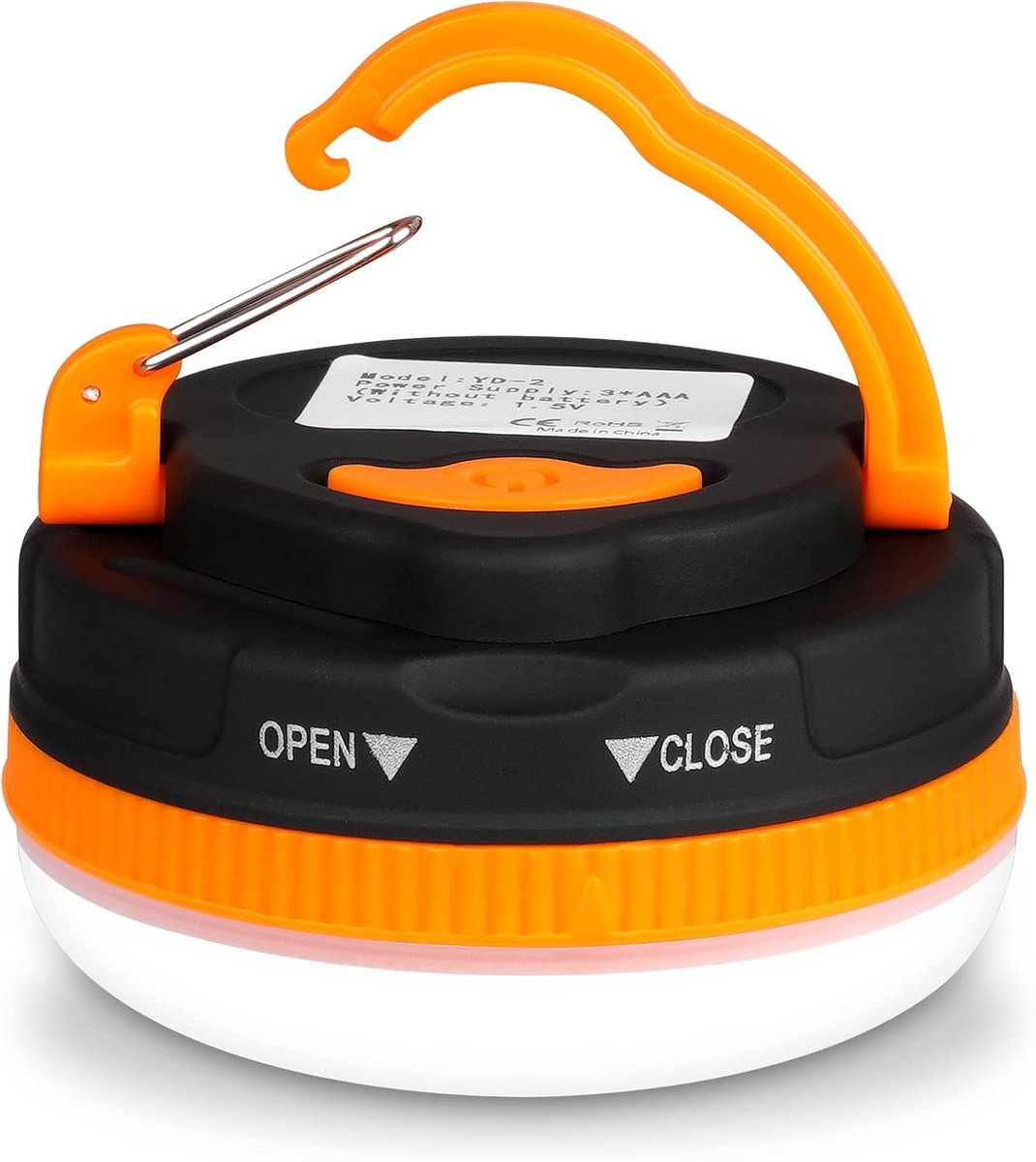 Campinglantaarn met 5 modi - Draagbaar - Waterdicht IP43 - Perfect voor buitenactiviteiten - SnelShoppen