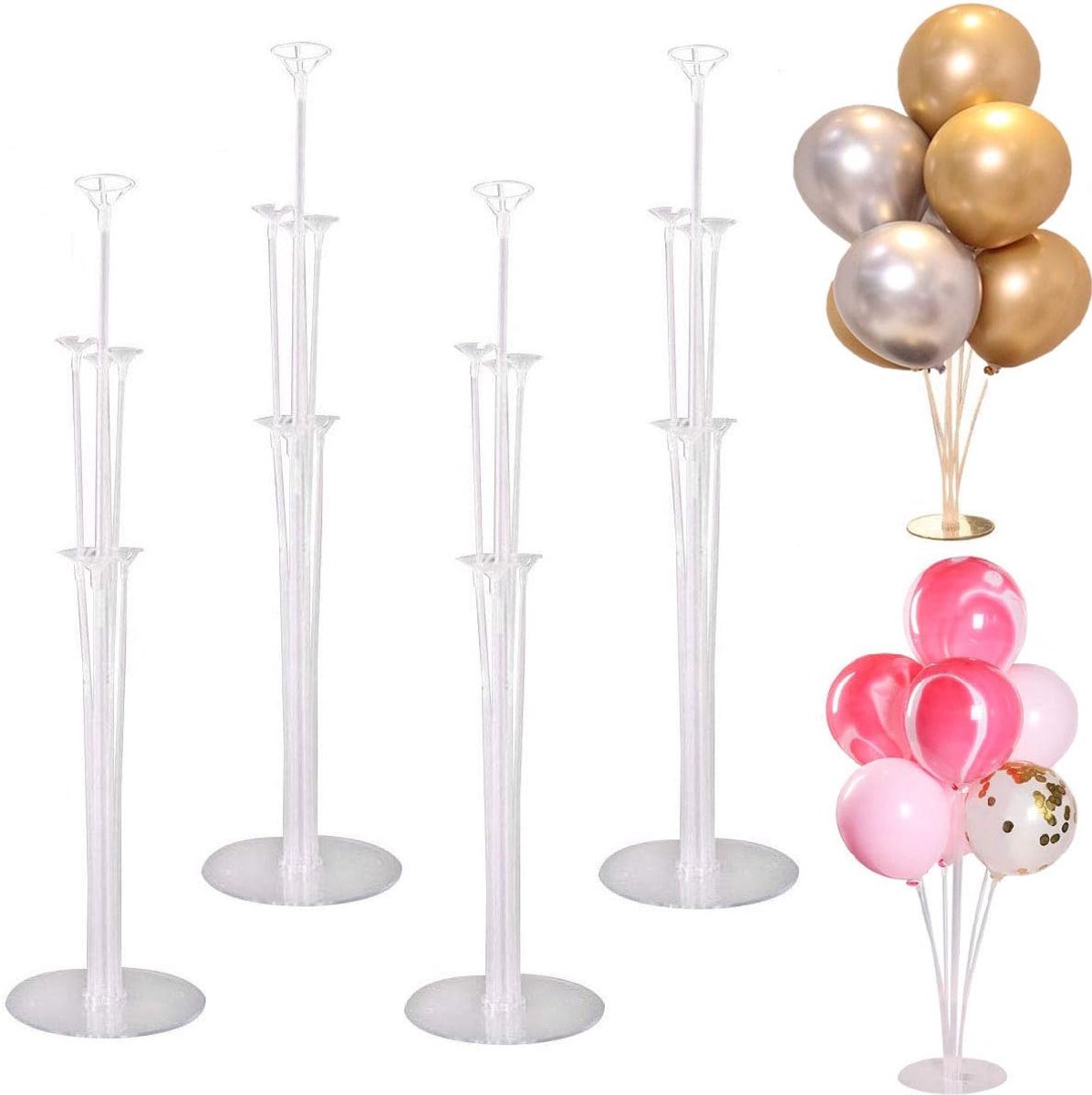 Ballon Standaard - Ballon Houder Set - Feest Decoratie - Snelle Montage - 33.9 x 24.5 x 5.5 cm