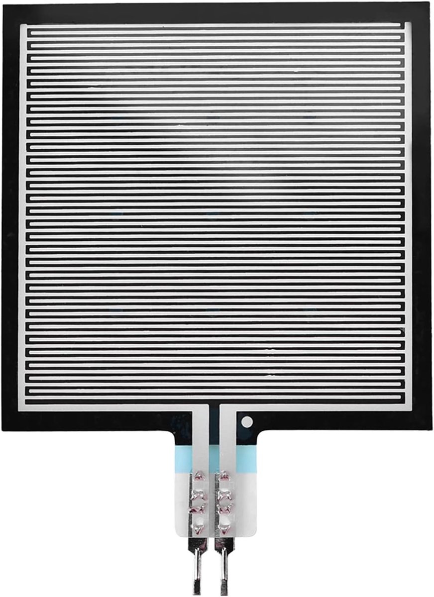 SnelShoppen - Dunne Film Druksensor 20g-10kg Bereik 0.45mm Dikte 5x4cm Voor Slimme Stoel Analoog Signaal