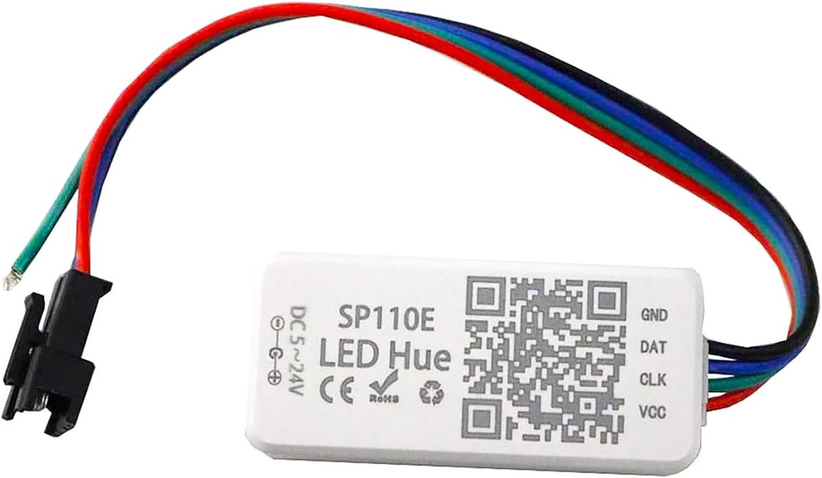 Bluetooth controller voor LED strip - 5-24V - 1024 pixels - 120 lichteffecten - ShopVlot
