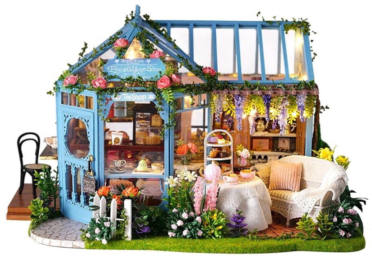 Omgoods - Boek Nook Kit met LED Verlichting en 3D Puzzel