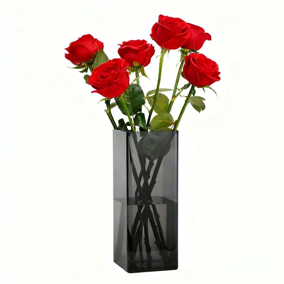 Omgoods - Breukvrije Acryl Vaasje voor Bloemen in Modern Design