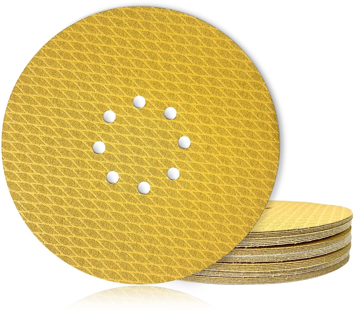 Omgoods - Set van 50 Hoogwaardige Schuurdiscs voor Excentrische Schuurmachines
