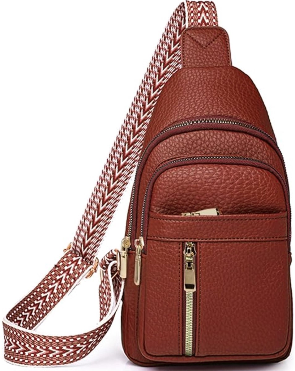 Omgoods - Waterdichte Crossbody Tas voor Dames en Heren in Rood