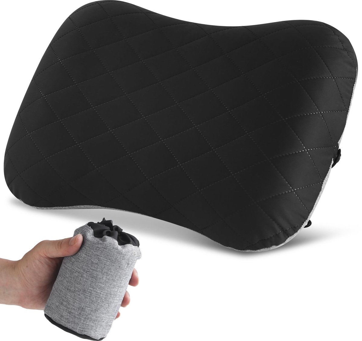 Omgoods - Opblaasbaar Kussen voor Comfortabele Reiservaring