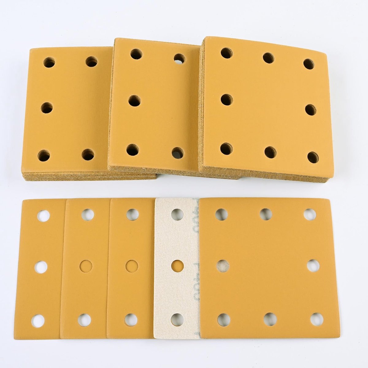 Omgoods - Schuurpapier 110 x 115 mm, 50 Vellen P400 voor Hout en Metaal