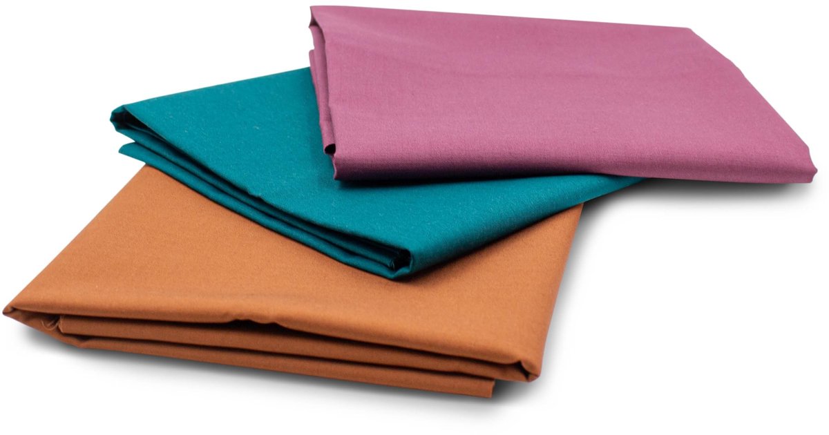 Omgoods - 3x Katoenen Stofset 148cm Breed, 100% Katoen voor Creatieve Projecten