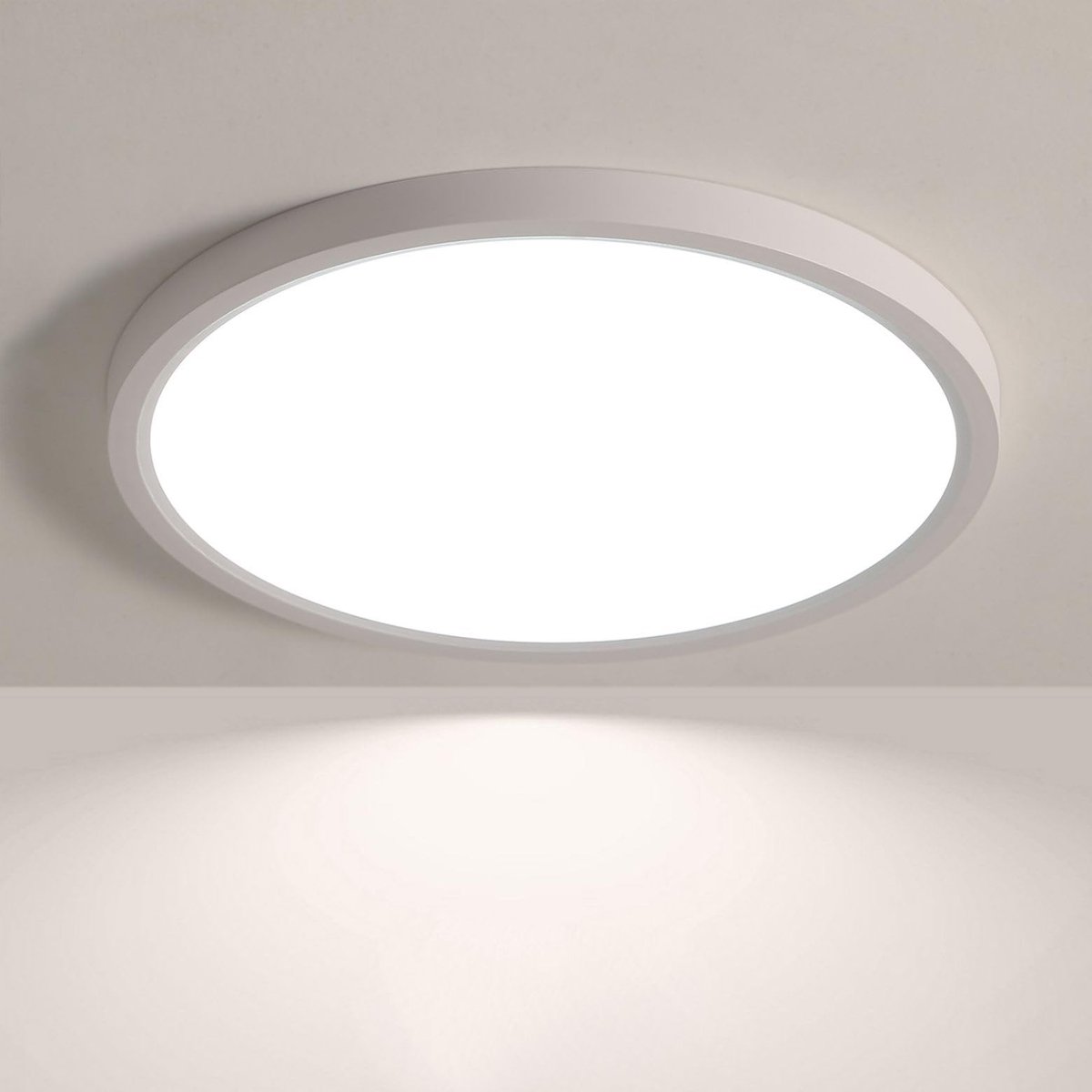 Omgoods - 54W LED Plafondlamp Ultra Dun Rond met App Besturing