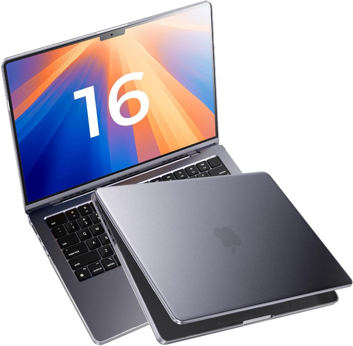 MAGIC JOHN Case Compatible with MacBook 16 pro M4 M3 M2 (2025-2021) A3240 A3113 A2681, Ultra-Thin Hard Protective Case - ShopVlot
