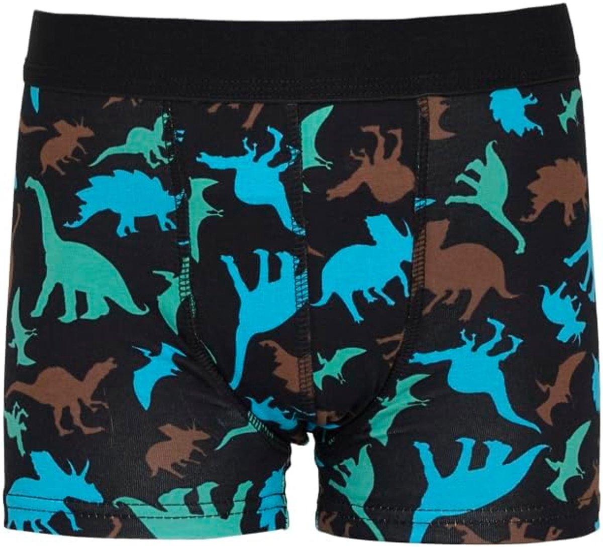 & COOL Jongens Onderbroek voor Incontinentie Overdag | Wasbaar Ondergoed | Beschermende Boxer met Absorberende Pads voor Lichtgewicht Lekken I Discreet Comfort I Kleur: Dino