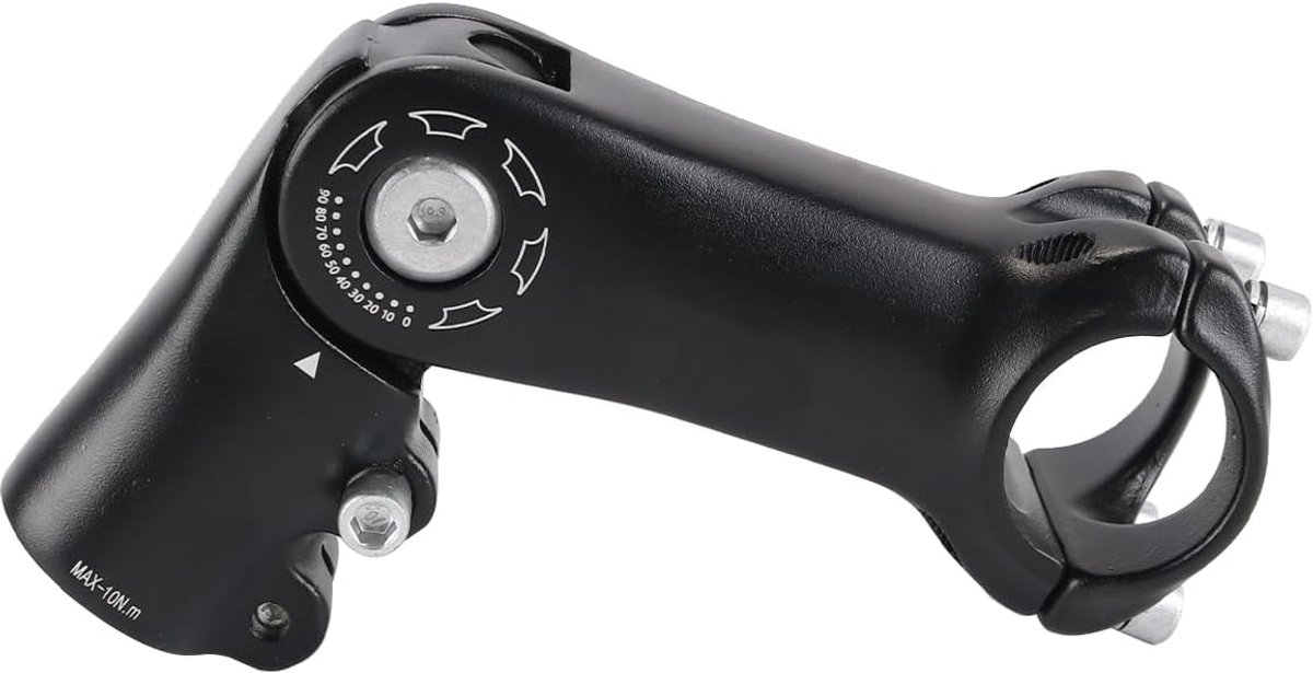 stuurpen 31,8 90 mm 0-90° aluminium mountainbike stuurpen voor fiets, racefiets, MTB, BMX, wielrennen