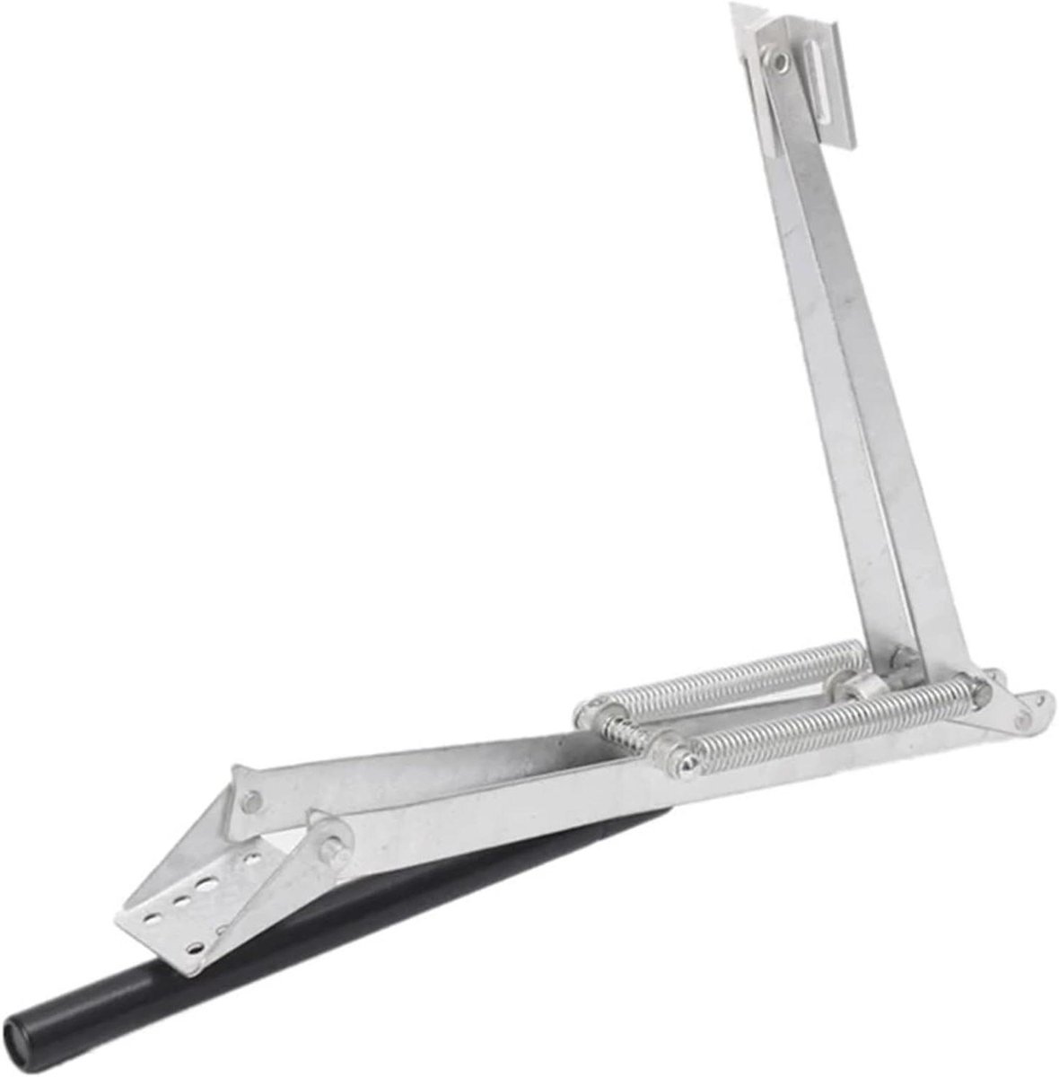 Automatische Kasopener - Raamopener Kas - Kas Ventileren - Zonne-energie Gedreven - 45 cm Opening - Zilverkleurig