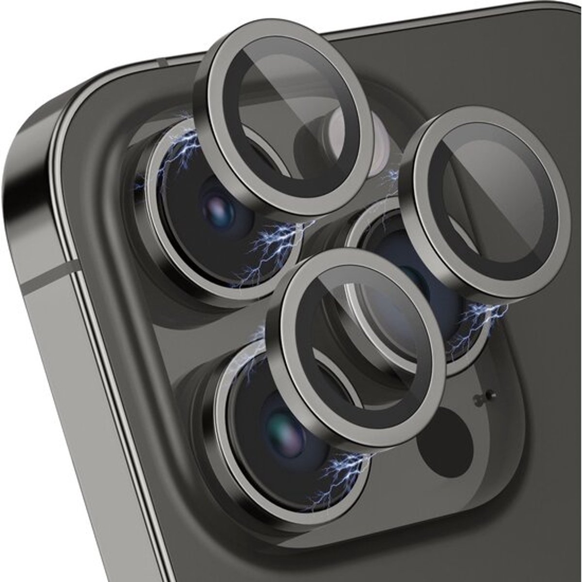 GREEN ON Camera Glass Shield geschikt voor iPhone 16 / 16 Plus - Losse Lensbeschermers - Gehard Glas