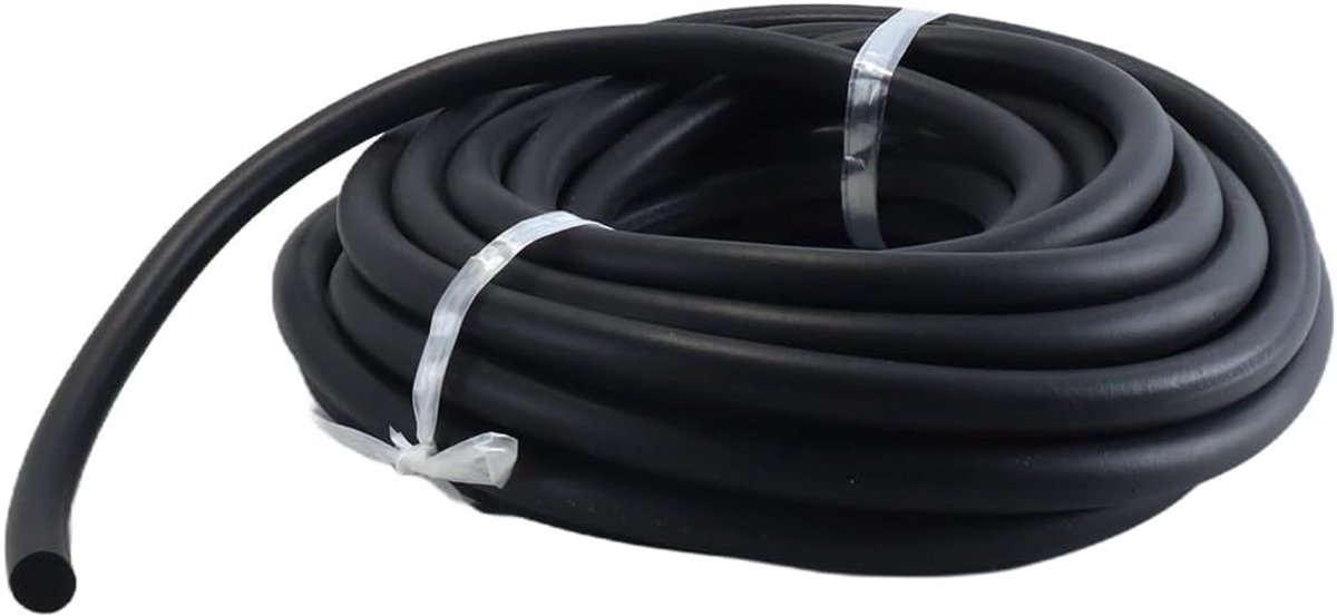 Ronde afdichtkoord van 10 m, diameter 13 mm, EPDM vulprofiel voor het afdichten van deuren en ramen, weerbestendig en duurzaam.