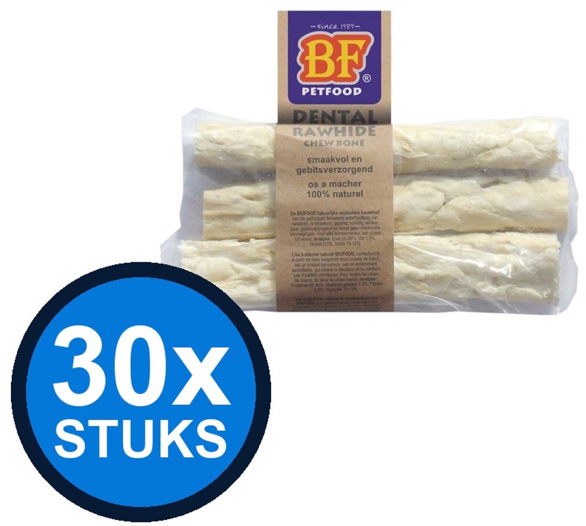 30x Biofood - Kaantjes dental stick small 3st