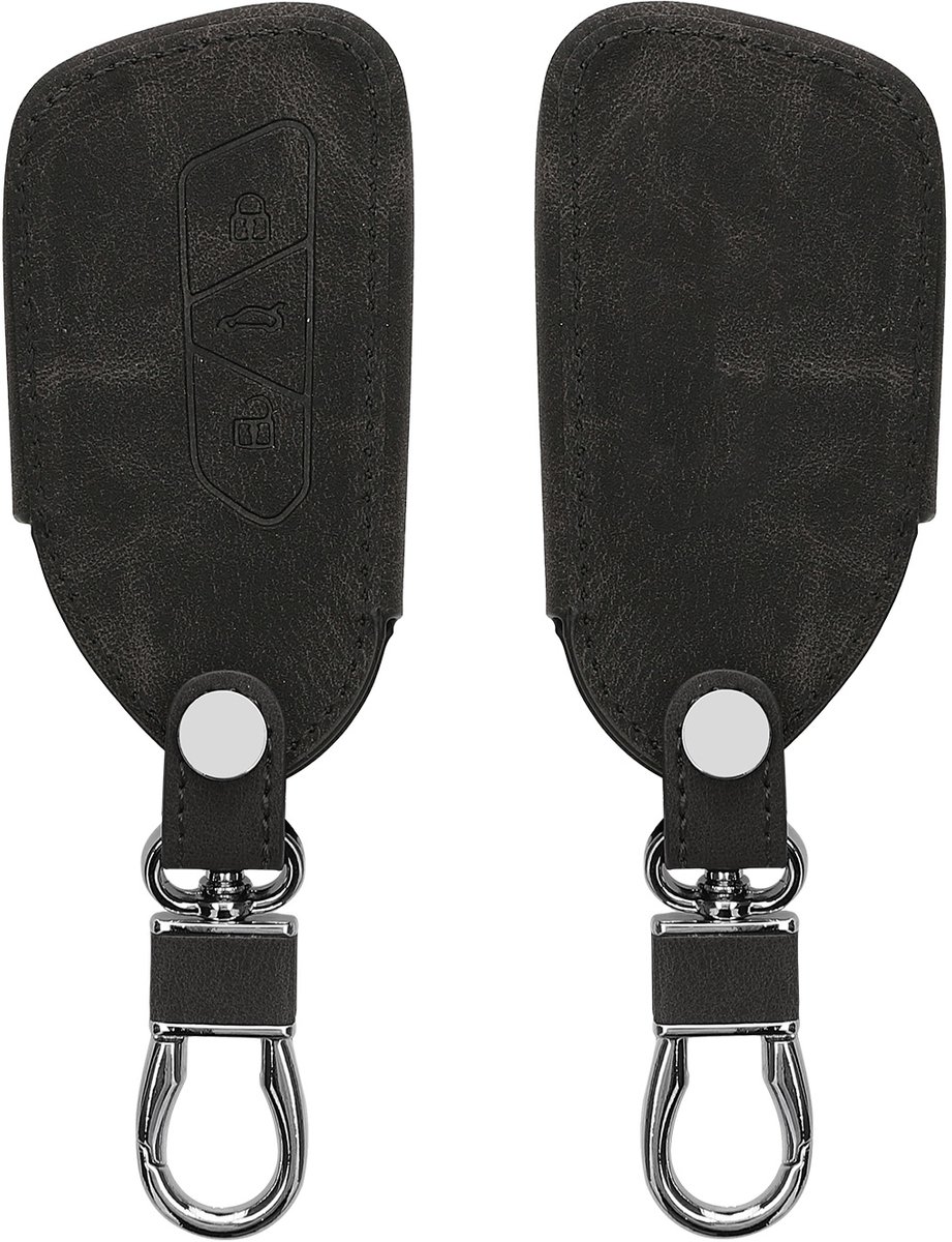 kwmobile Key Cover Compatible with VW Golf 8 - Black