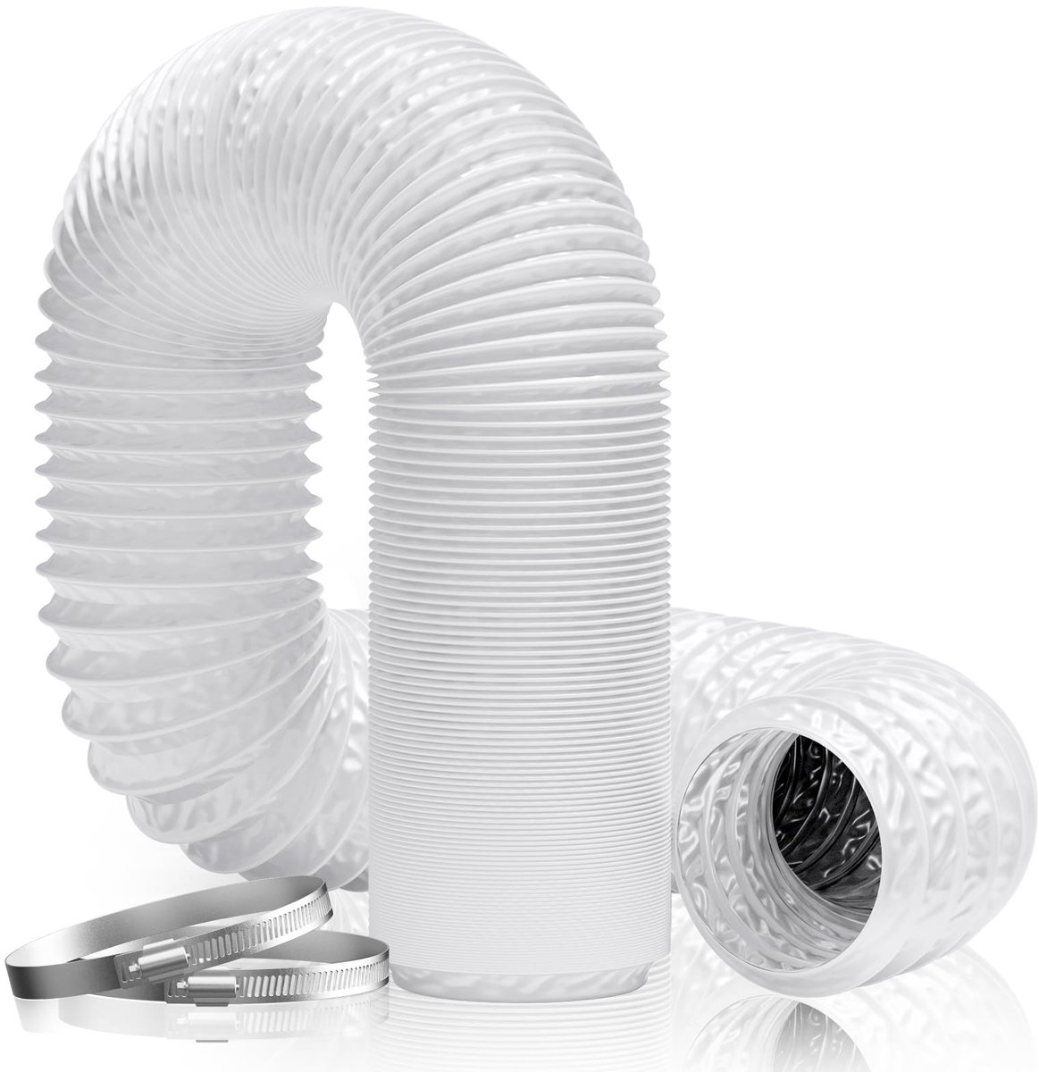 Omgoods - Flexibele Afvoerslang 125mm 5m voor Airconditioning en Droger
