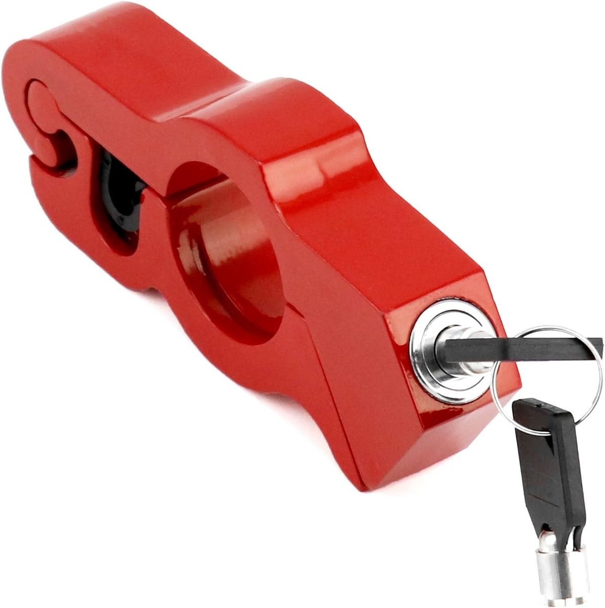 Universele Motorfiets Slot - Anti-Diefstal Handgreep Slot voor Scooters, Motoren en Fietsen, Verstelbaar en Draagbaar, Veiligheidsoplossing voor Motorrijders