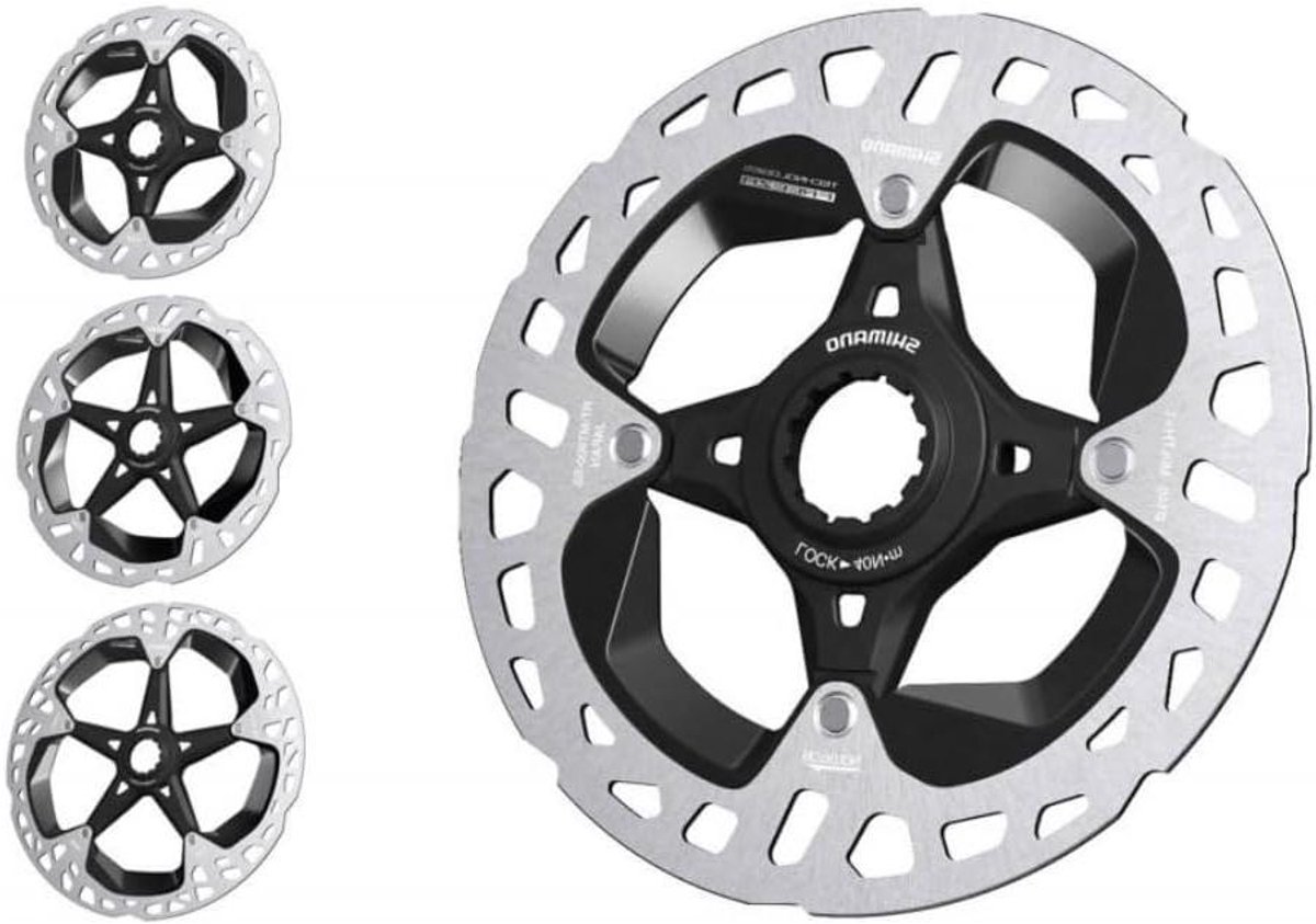 Schijfrotor - Remrotor Fiets - Fietsen Remmen - Ice Tech FREEZA - 160 mm - Standaard