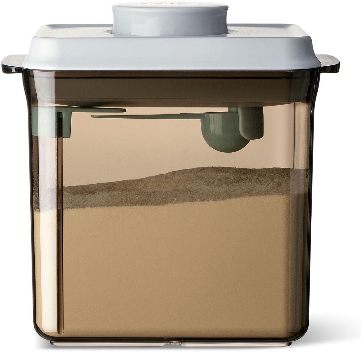Omgoods - 1700ml Melkpoeder Opbergdoos met Lepel - Ideaal voor Melkpoeder en Meel