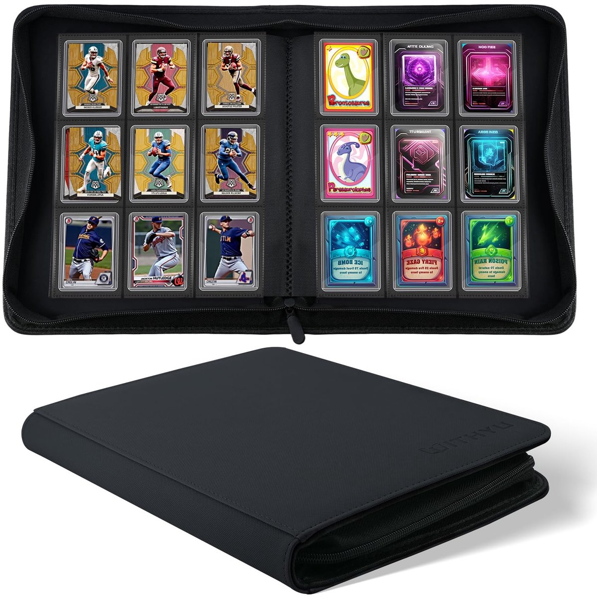 Omgoods - Trading Card Album voor 288 Toploaders - 9-Voudig Ontwerp