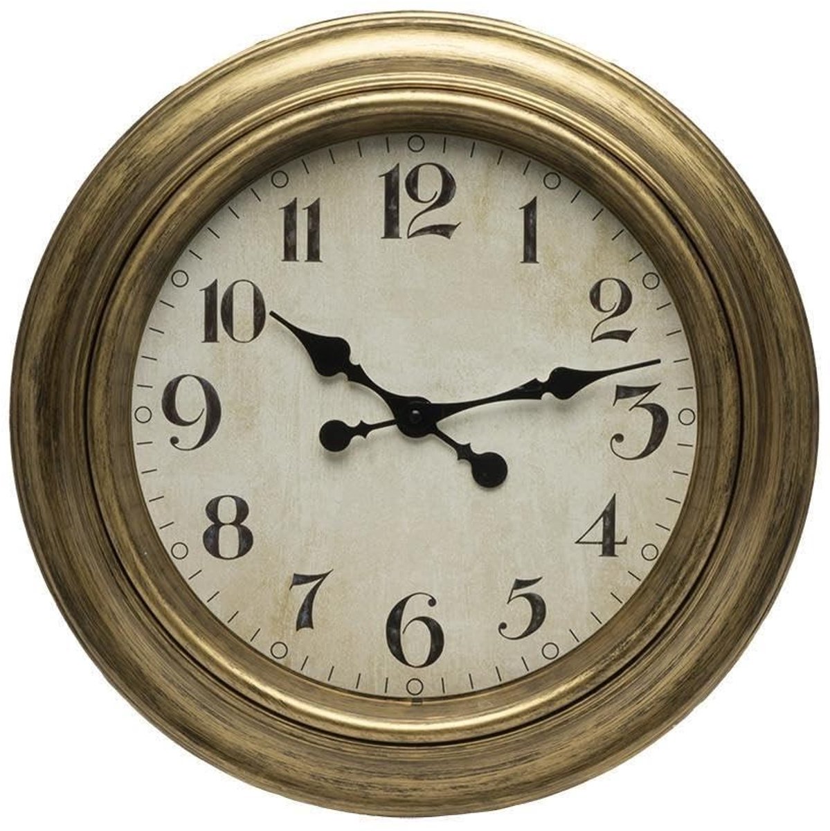 Omgoods - Retro Wandklok Lamba Gold - 46 cm