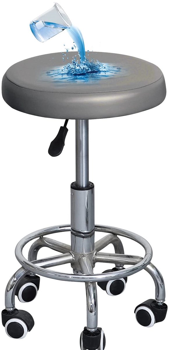 Omgoods - Ronde Waterdichte Stoelhoes voor Barkrukken, Set van 2